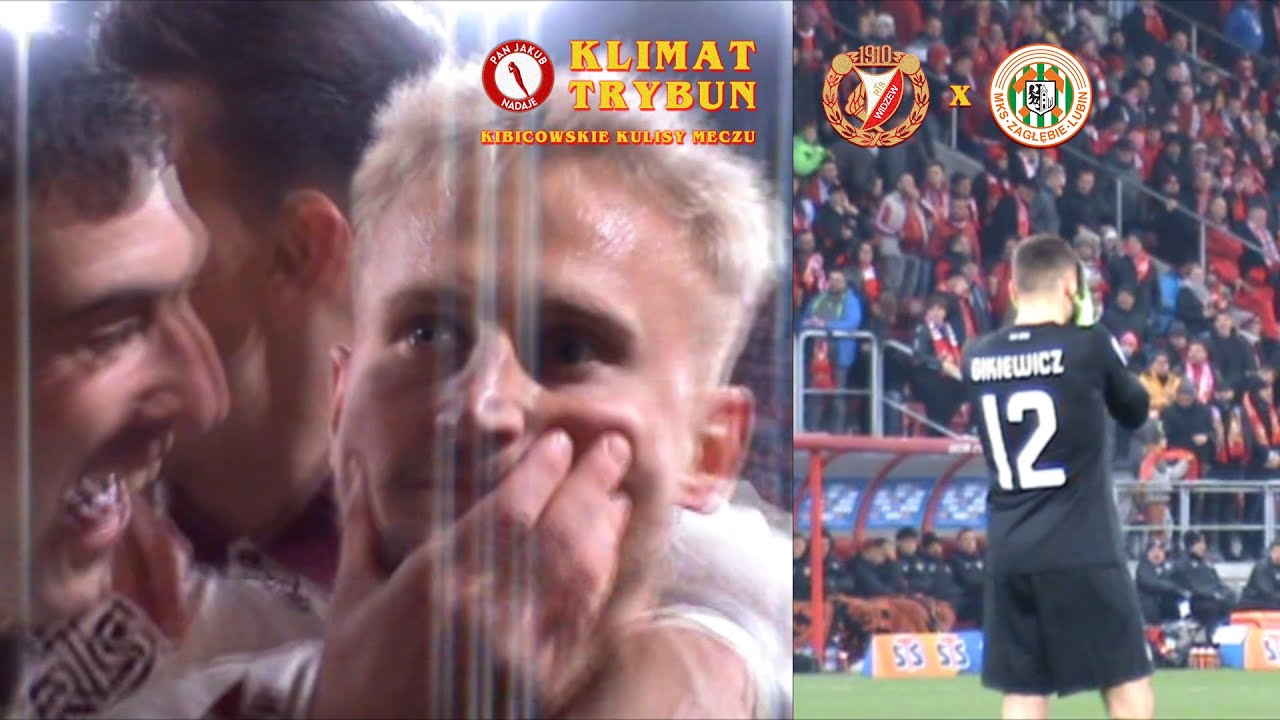 Kulisy meczu Widzew Łódź - Zagłębie Lubin 1:0 | Klimat Trybun: Soundscape Edition | doping, reakcje