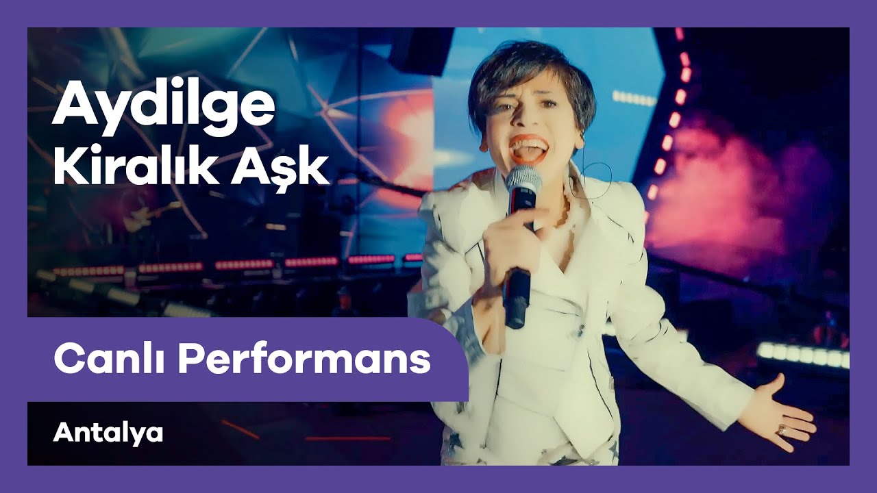 Aydilge - Kiralık Aşk | Canlı Performans | Antalya Kültür Yolu Festivali
