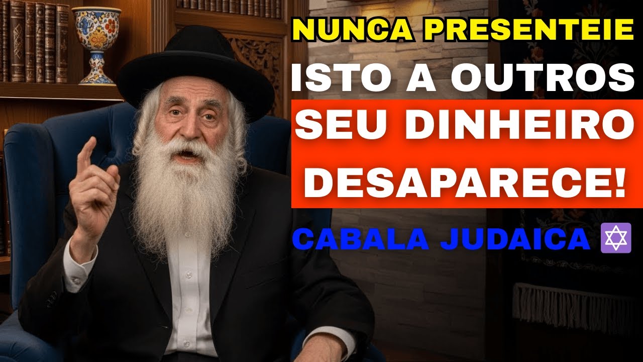 Se Você Quer Ser Rico, NUNCA Presenteie Estas 7 COISAS ou Seu Dinheiro Desaparecerá — Cabala Judaica