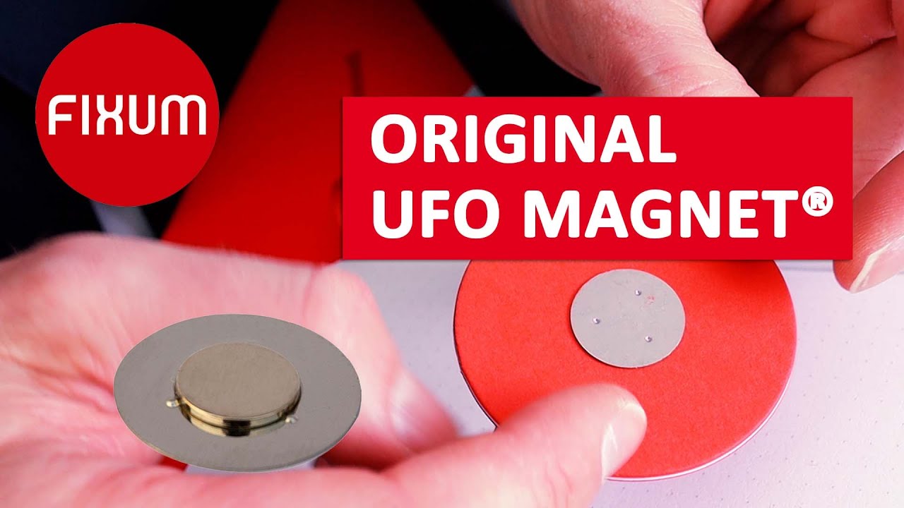 🛸  UFO-Magnet® 🧲 von FIXUM | Knallt 💥 | Klingt 🎶 | Kommt an ❗