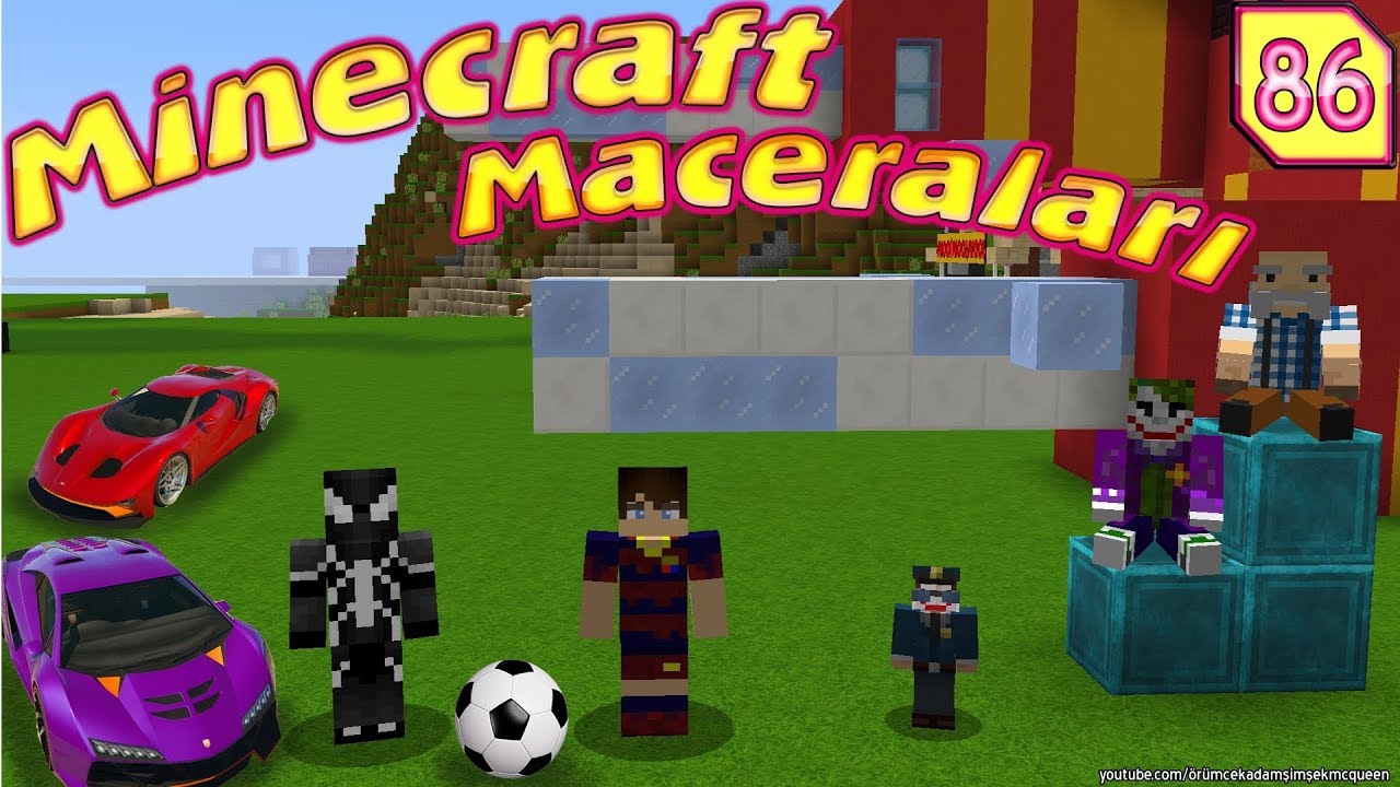 Venom ve Messi Minecraft'ta Kapışıyor (Örümcek Adam Minecraft Maceraları 86 )