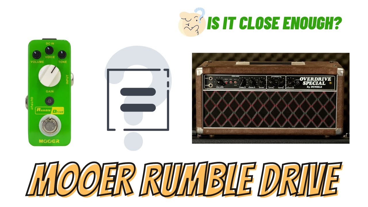 Mooer Rumble Drive. Is it true? #mooer #dumble #suhrbella