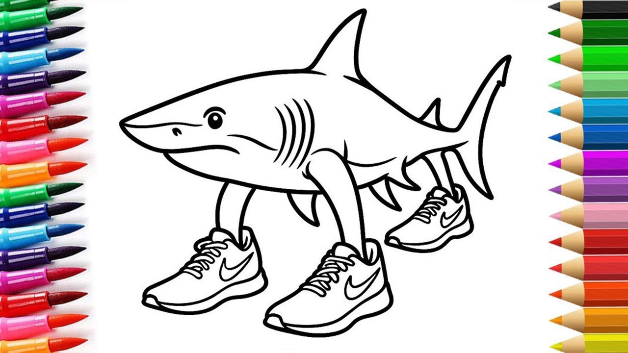 How to draw fish Drawing easy step by step || Magic fish drawing with colour for beginners.