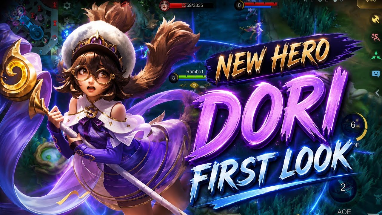 DORI GAMEPLAY 💀 HER SKILLS ARE WILD!