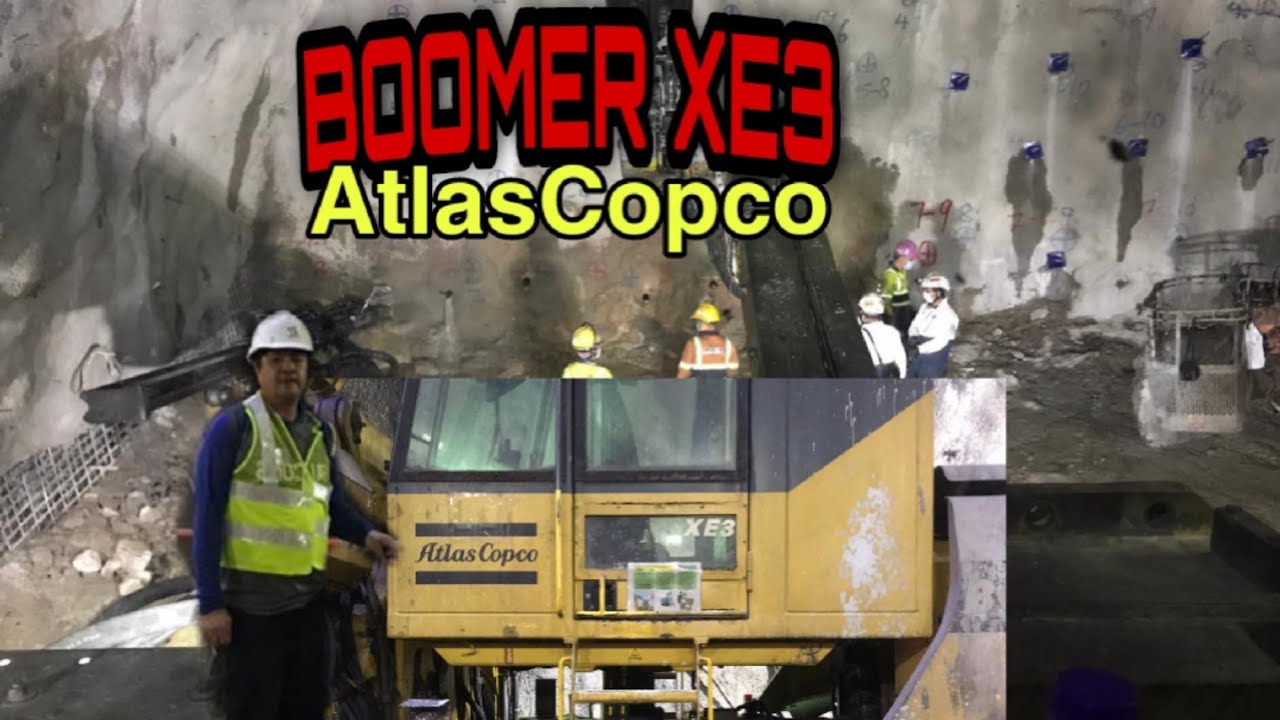 The Boomer XE3 / atlas copco