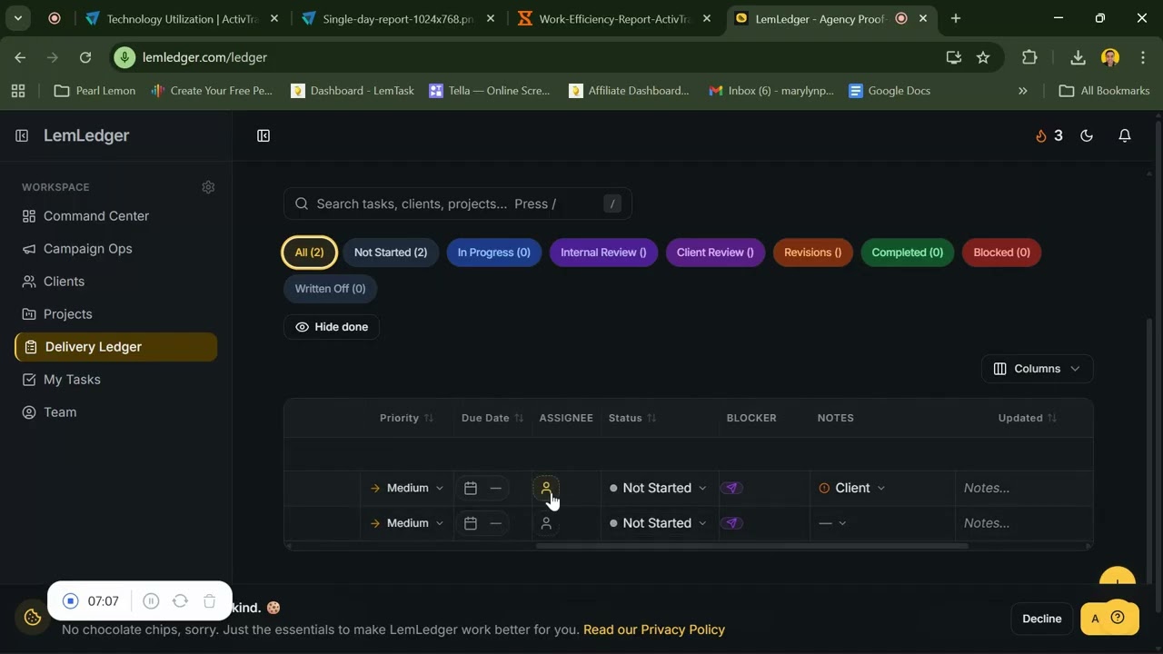 How ActiveTrack vs LemLedger Compare for Agency Proof of Work