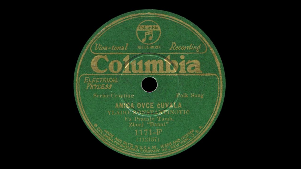Vlado Konstantinović - Anica ovce čuvala (1930)