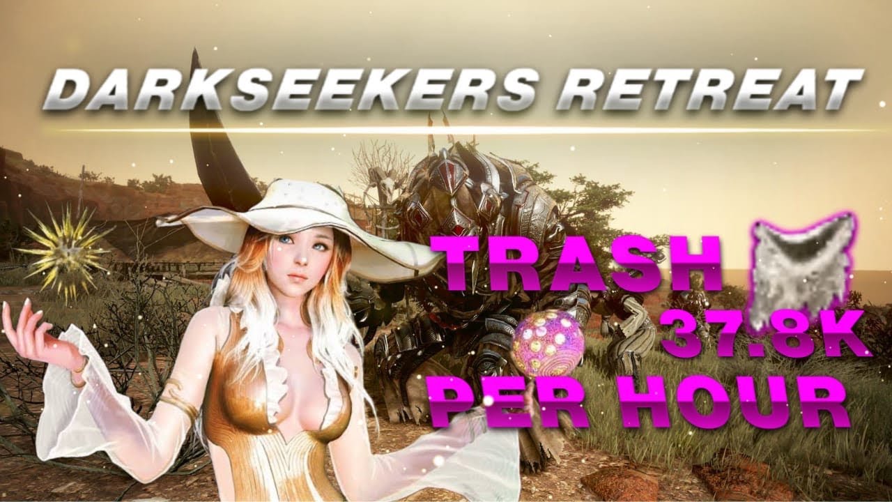 BDO | 321 AP Awk Witch - Darkseekers Retreat 37.8k trash (3 tides, 2x boss) - Agris + L2