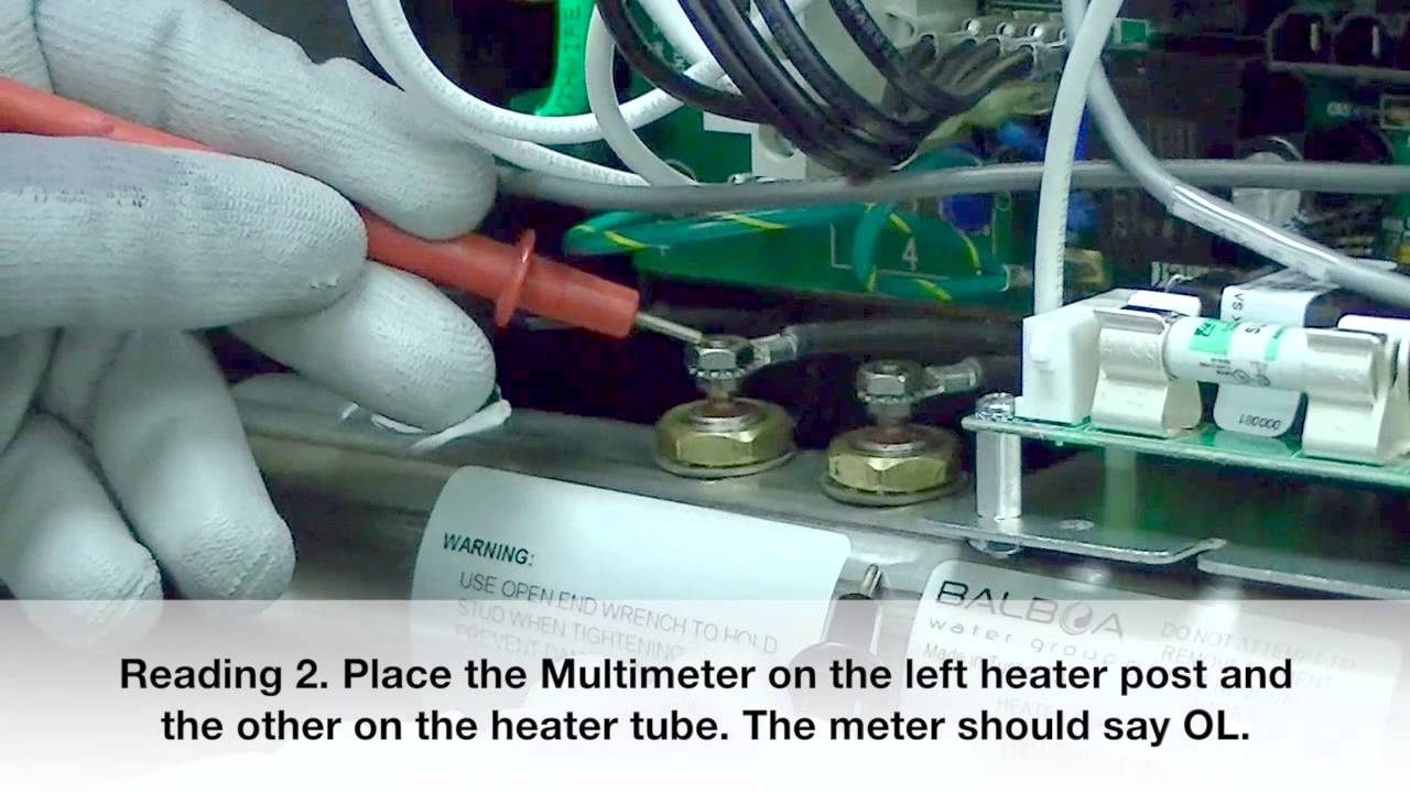 Balboa BP2000 Technical Series - TroubleShooting / Testing the Heater