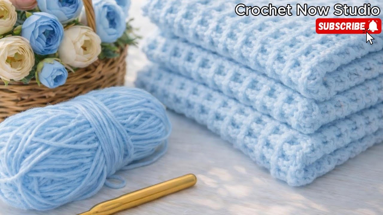 Just 1 Rows! This Easy Crochet Pattern Works for Scarves & Blankets 😍🧶#crochet #crochetcrosai
