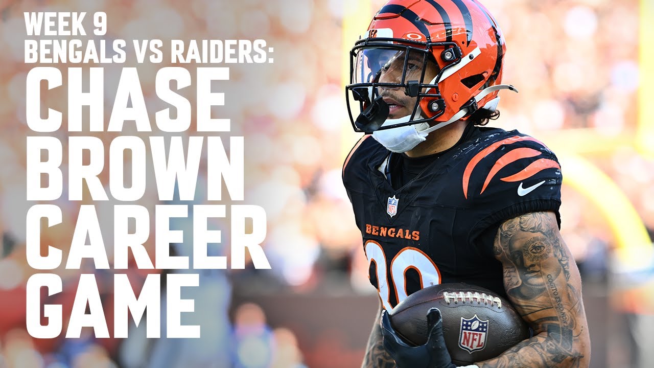 Chase Brown's BEST PLAYS from 163-yard game | Week 9