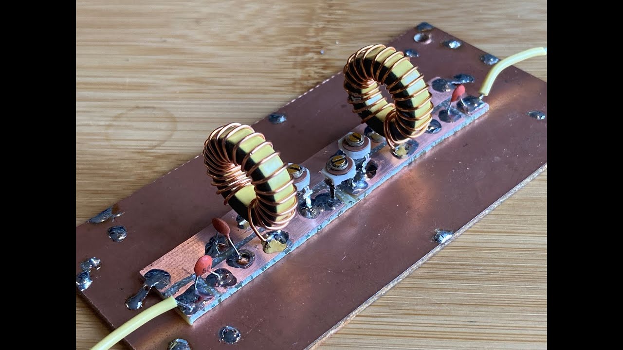 40m Pelican Case SSB Radio - Part 5: Band-pass Filters