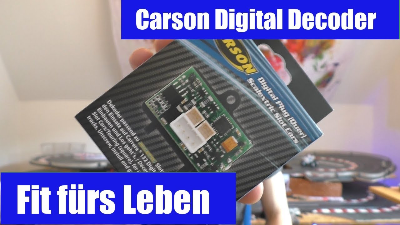 🏁So einfach. Ich finds geil! Scalextric Umbau auf Carrera digital 132 mit dem Carson digital Decoder