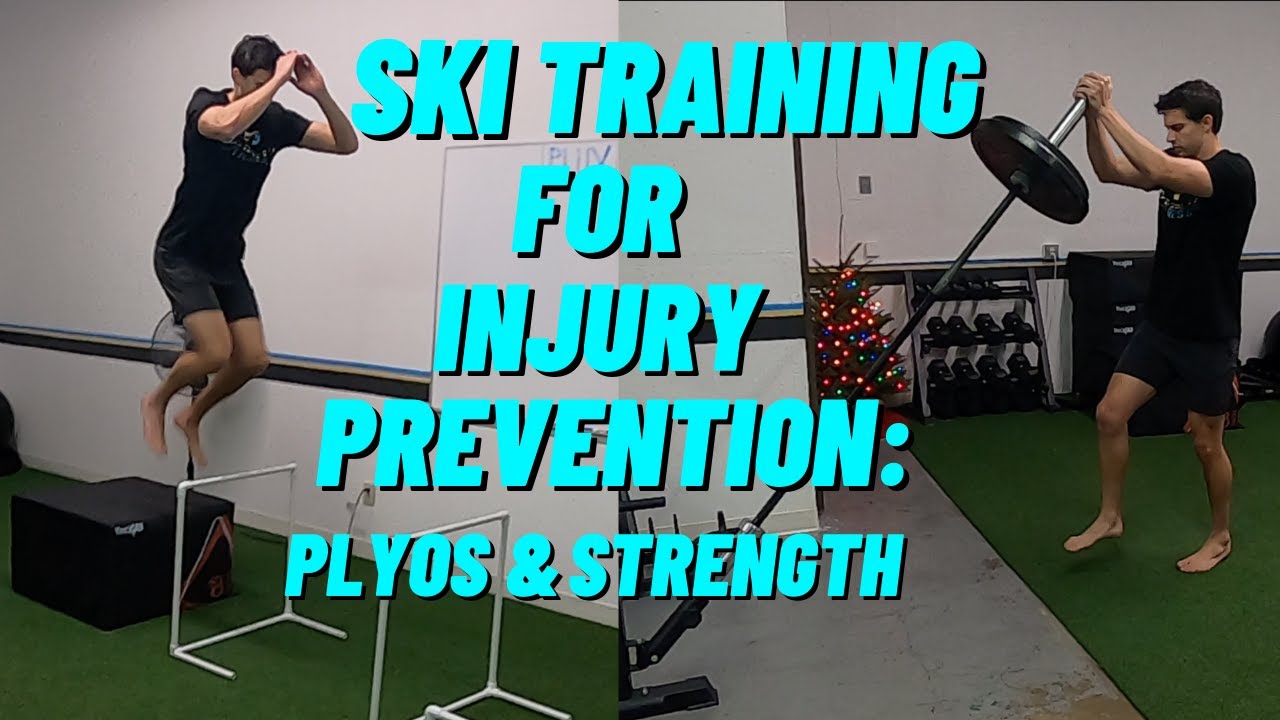 Strength Workout For Skiing Injury Prevention || Ski Injury Prevention Plyometric Exercises