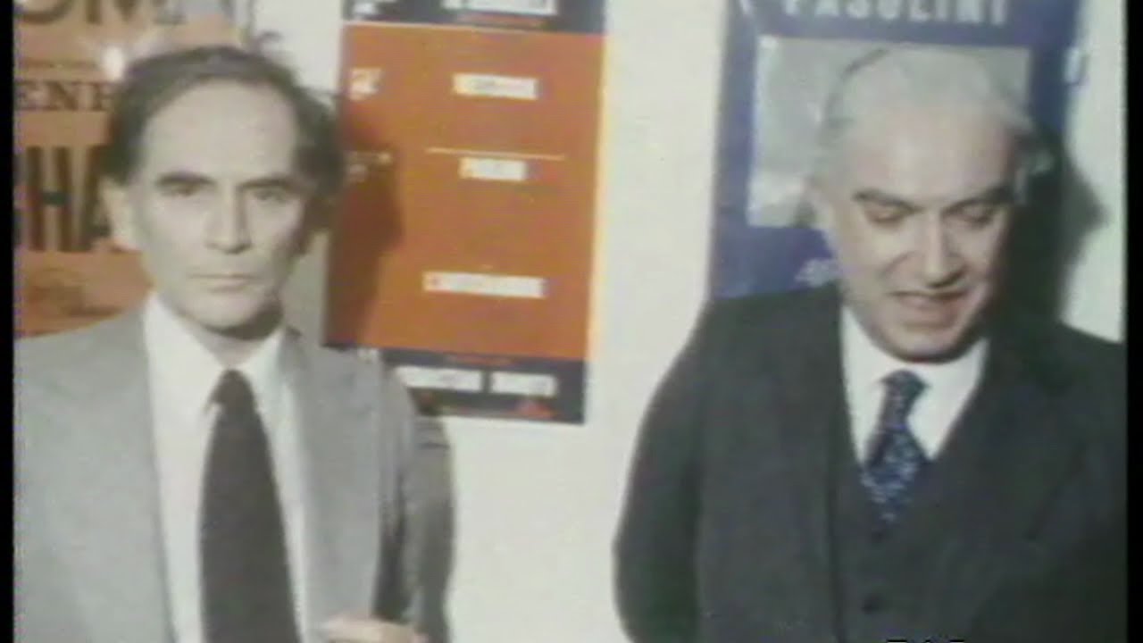 Alberto Bruni Tedeschi e Pierre Cardin: Paolino a Parigi, Espace Cardin, 1977 - intervista Rai