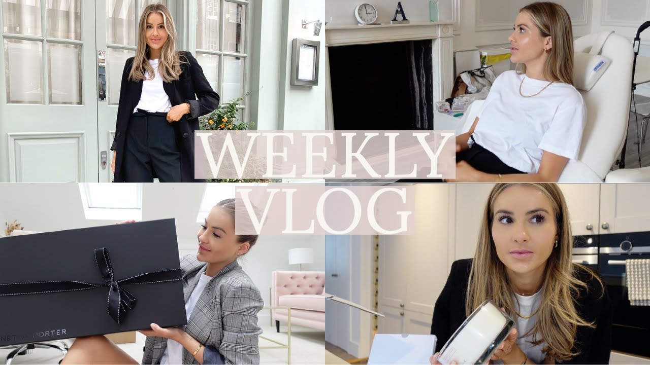 VLOG | GETTING EXTENSIONS, NETAPORTER HAUL & FILLER TOP UP | NADIA ANYA