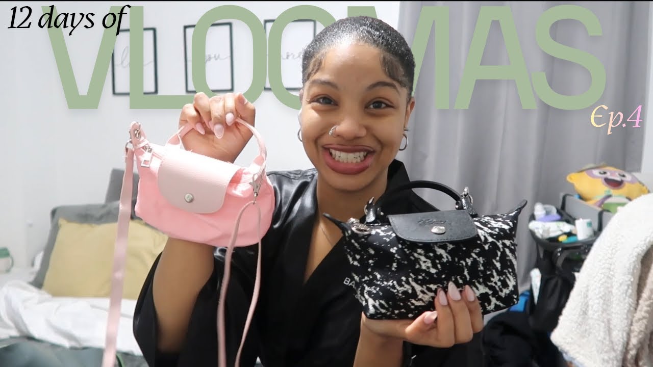 LongChamp Dupe Review, Giftwrapping, Rants & More | 12 Days of Vlogmas Ep.4