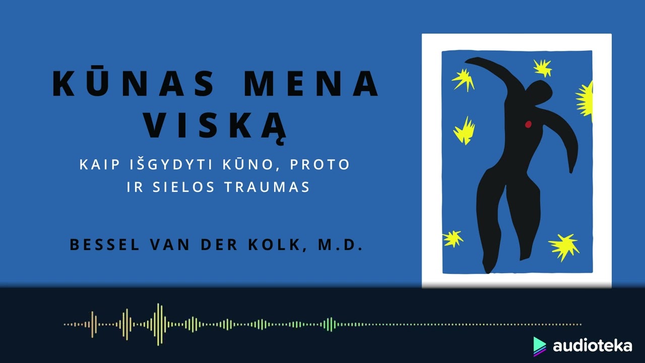 KŪNAS MENA VISKĄ. Bessel Van Der Kolk audioknyga | Audioteka.lt