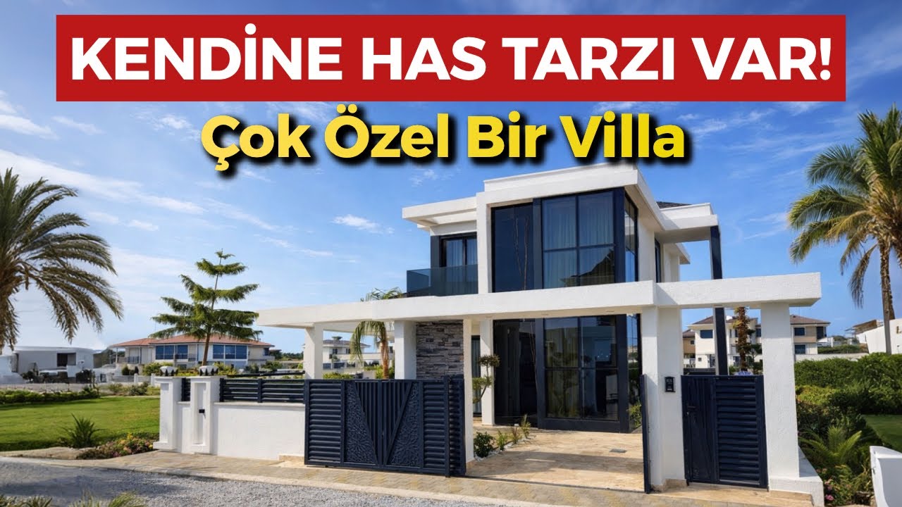 BU VİLLA’yı İZLEMEYEN ÇOK ŞEY KAÇIRIR! MÜSTAKİL FULL EŞYALI | V173