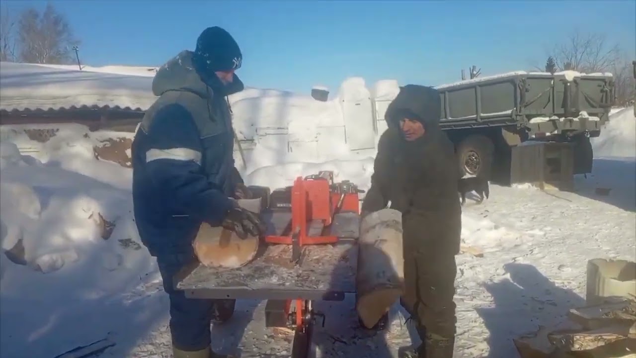 Работа Дровокола Захарыч от довольного клиента! Звоните 8-913-007-54-84