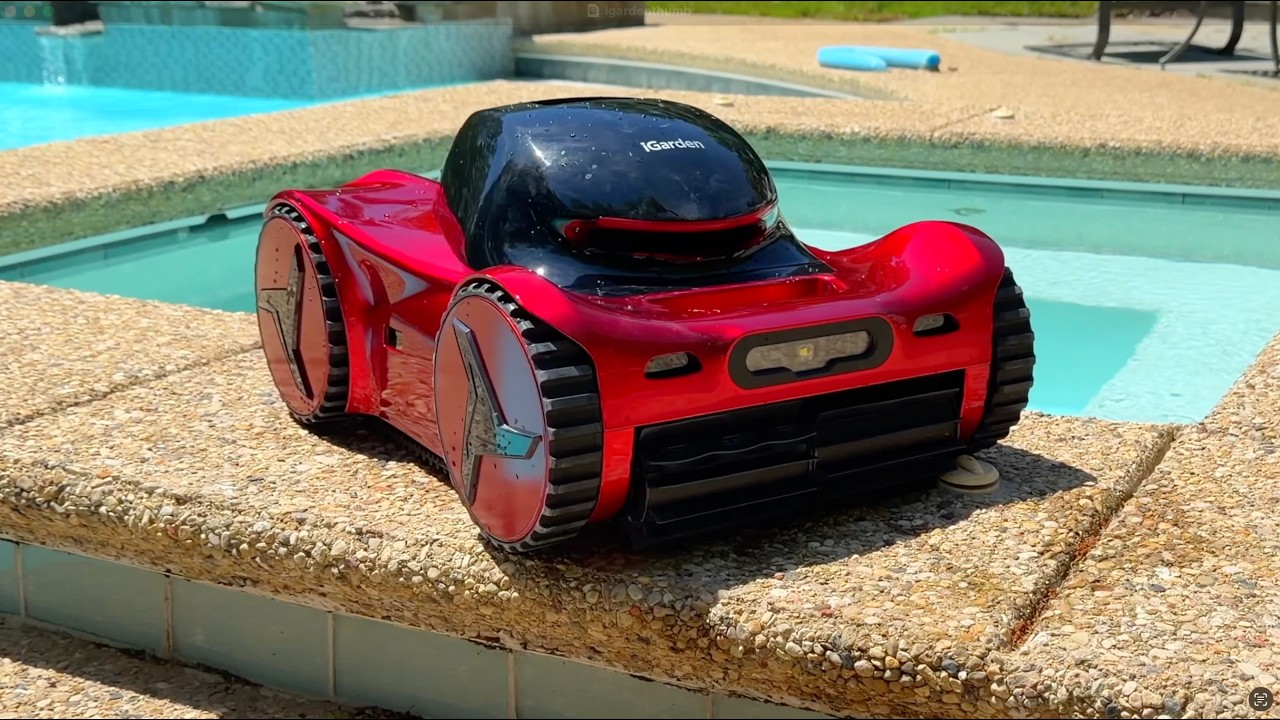 iGarden M1 AI Pool Cleaning Robot: Super Efficient!