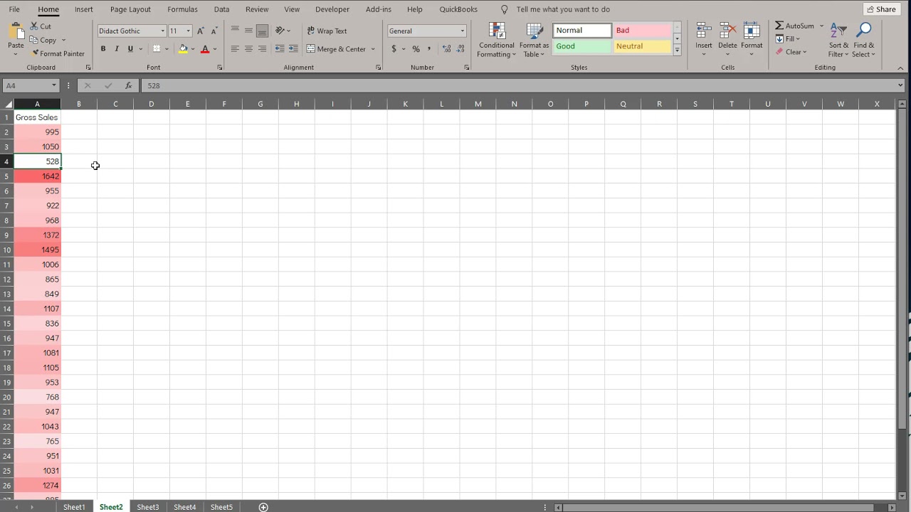 How to Use Excel to Quickly Identify Data Patterns