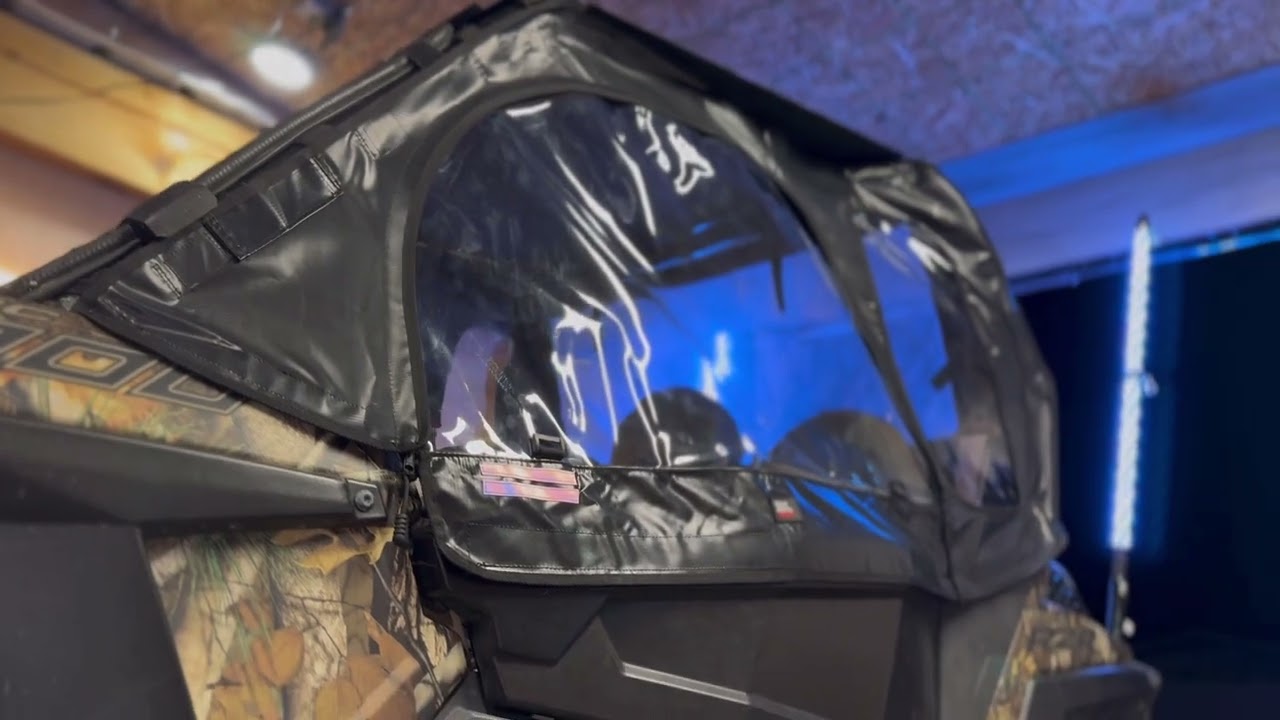 Распаковка и проверка верхних дверей KEMI MOTO для вашего SXS