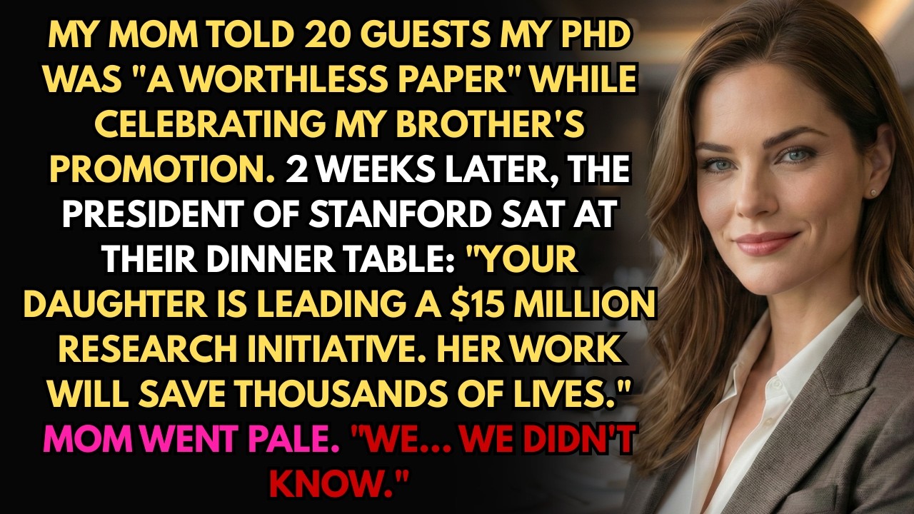My Parents Called My PhD 