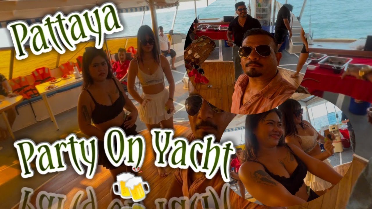 Beautiful Russian Performance On Yacht | Yacht Party Pattaya | How To Book Boat Party In Pattaya