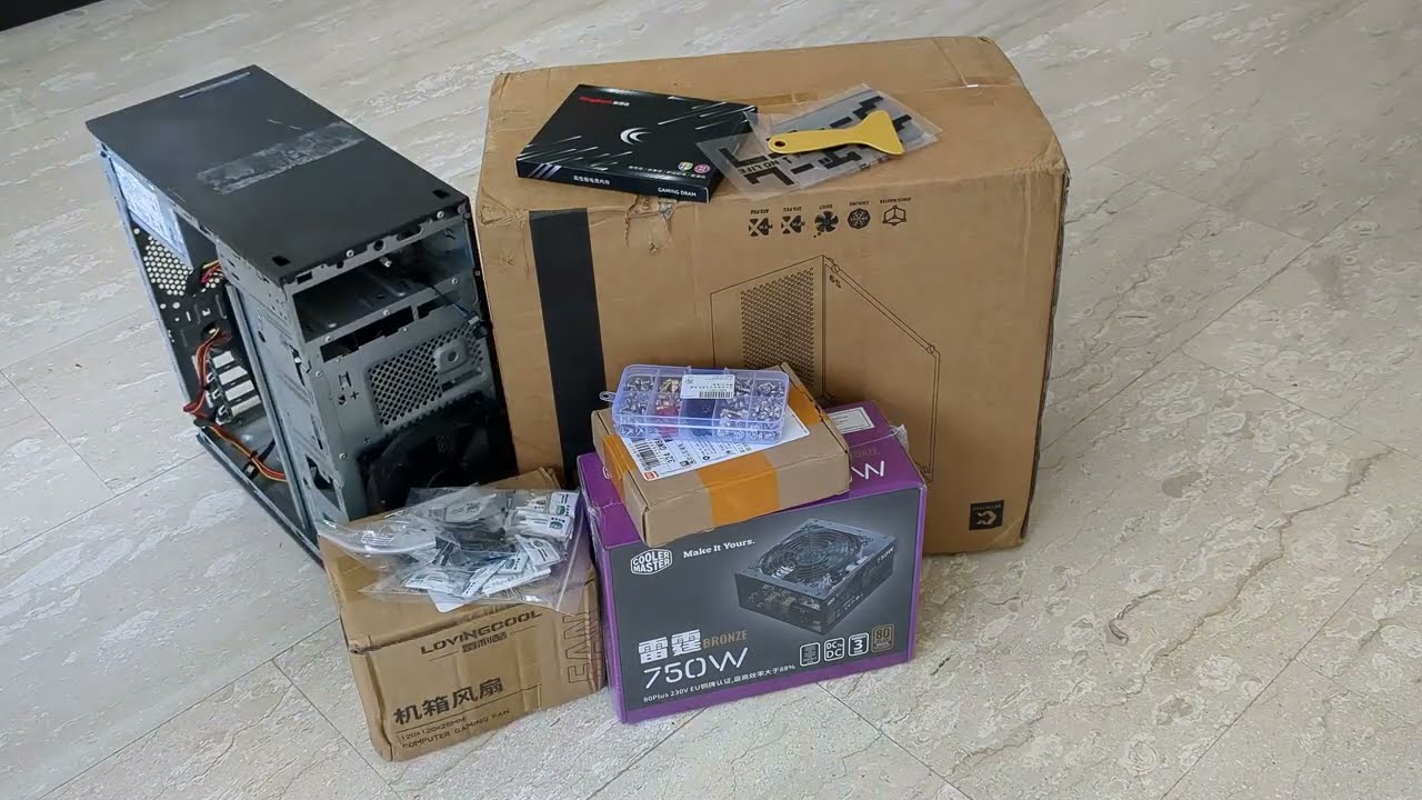 Rebuilding My Second Computer for Gaming and Editing! 将我的旧电脑重新升级为价格实惠的游戏和编辑电脑!