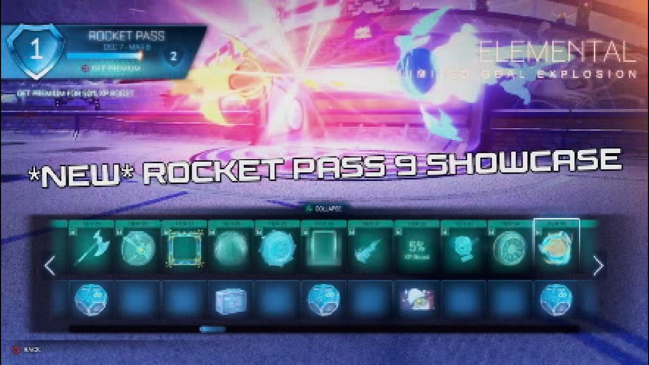 *NEW* Season 9 Rocket Pass Showcase