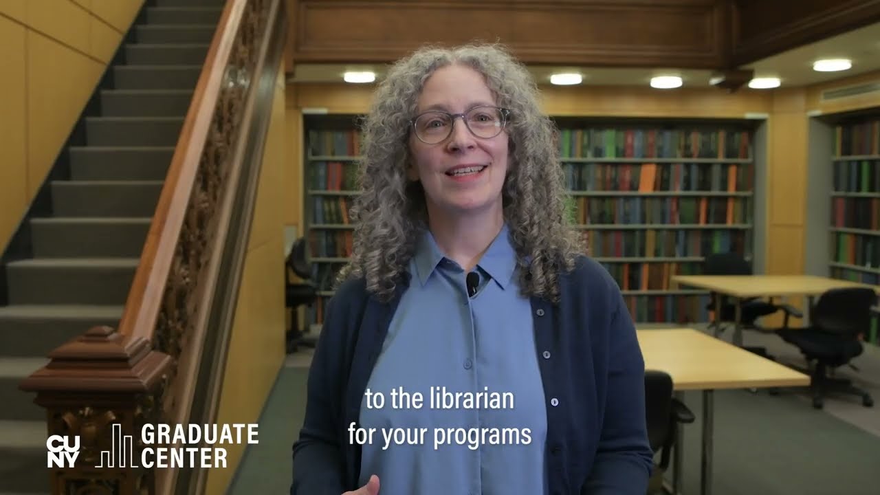 GC in 60: Mina Rees Library