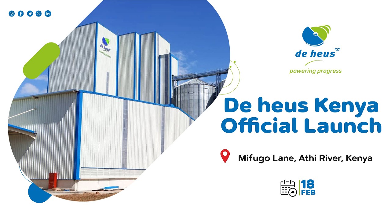 DE HEUS KENYA OFFICIAL LAUNCH.