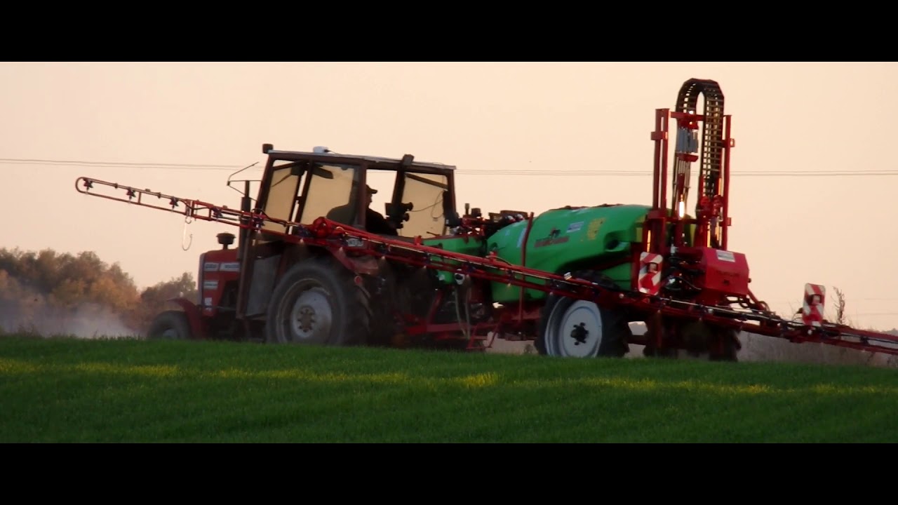 Opryski 2019★Massey Ferguson 255★Krukowiak Apollo★GPS★Nalot Samolotów
