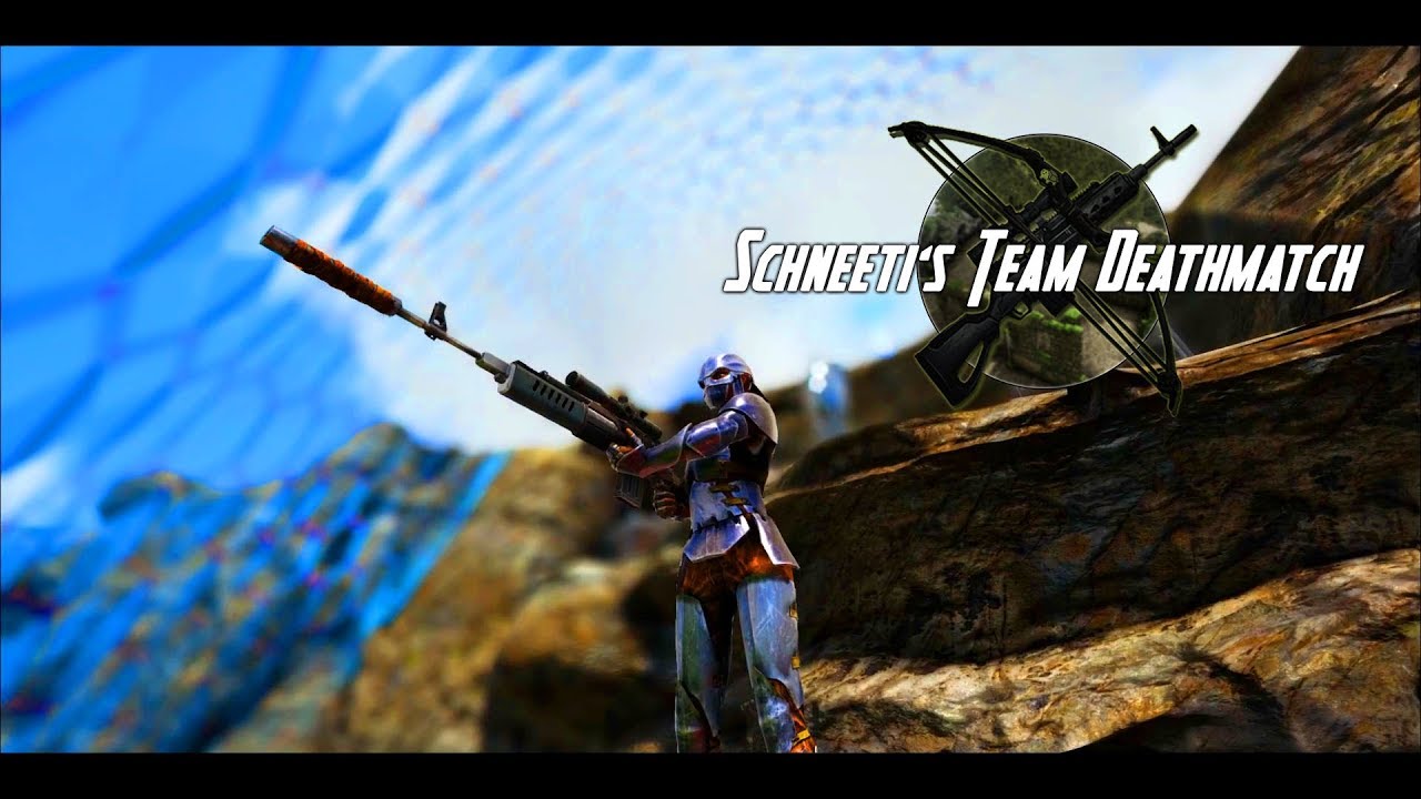 So you wanna pvp eh? - Ark Survival Evolved - Schneeti's Team Deathmatch Mod Trailer