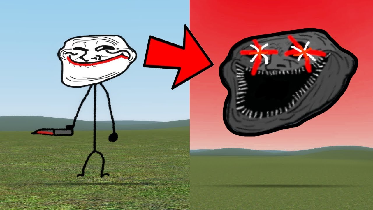 ЭКСТРЕМАЛЬНЫЙ НАБОР ТРОЛЛЕЙ. NPC УЖАСАЮТ! — Garry's mod Sandbox