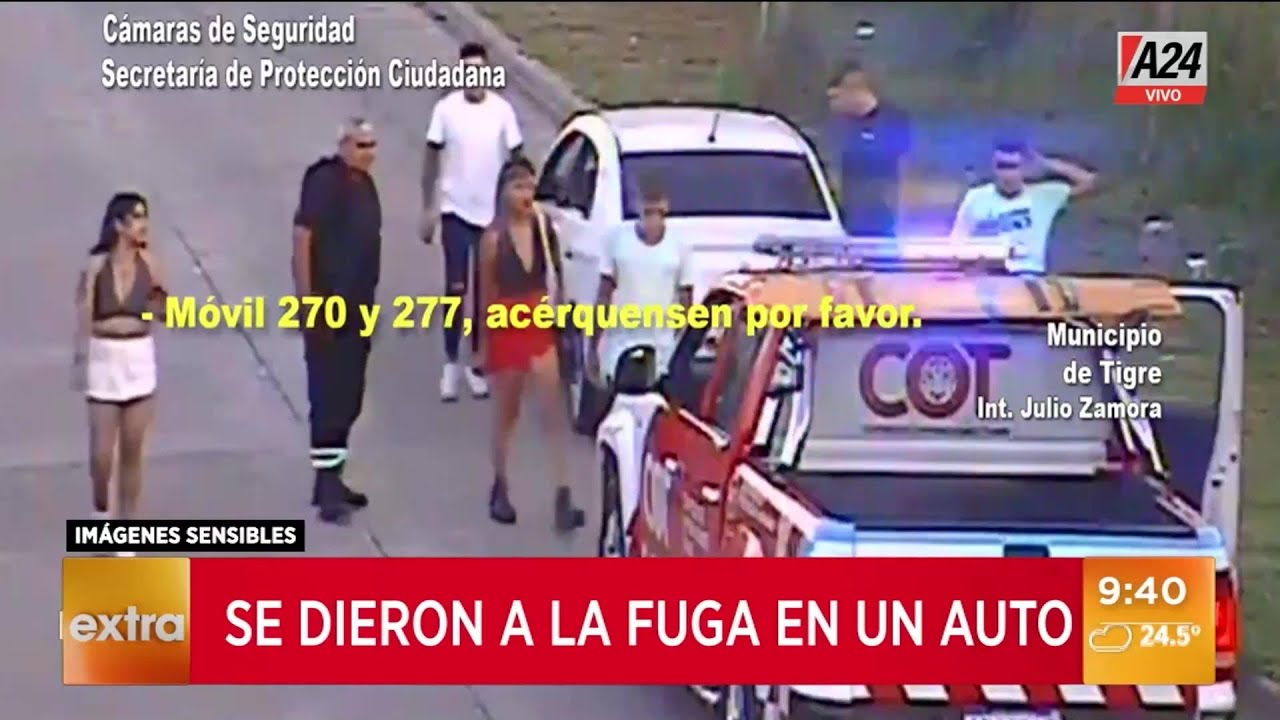 🚨 Tigre: robo y persecución a la salida de un boliche