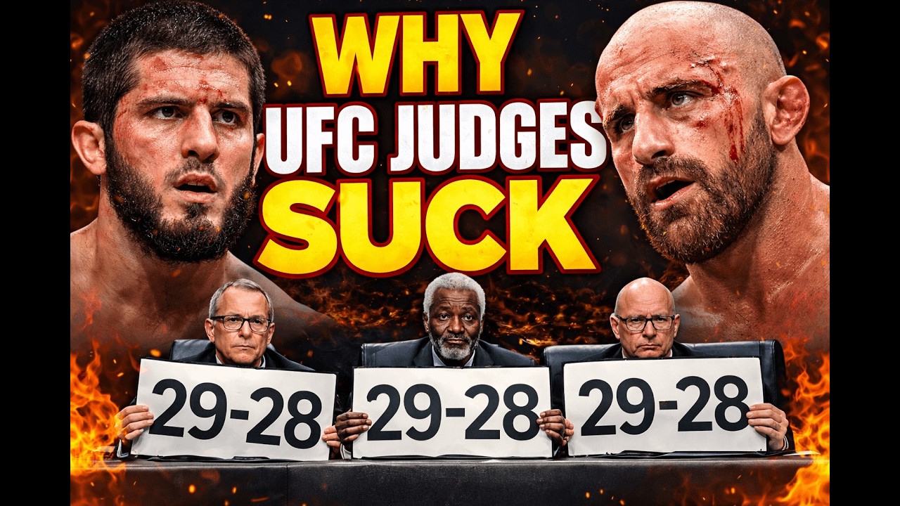 WHY UFC JUDGES SUCK