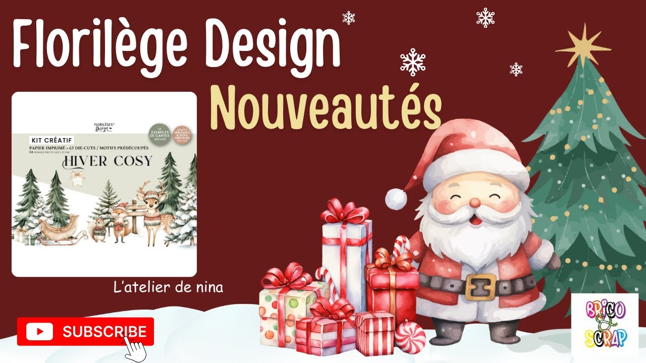 Présentation des Nouveautés Florilège +Design tampon #scrapbooking #florilegedesign