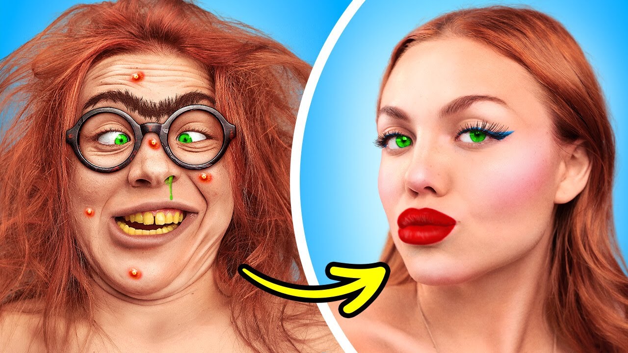 DE NERD A POPULAR 👑 DICAS RADICAIS DE TRANSFORMA&Ccedil;&Atilde;O💄SITUA&Ccedil;&Otilde;ES QUE TODO MUNDO PASSA