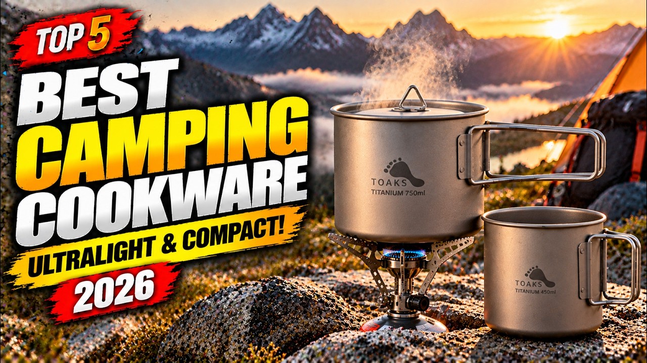 TOP 5 Best Ultralight Camping Cookware Sets in 2026 (Compact & Fast Boiling!)
