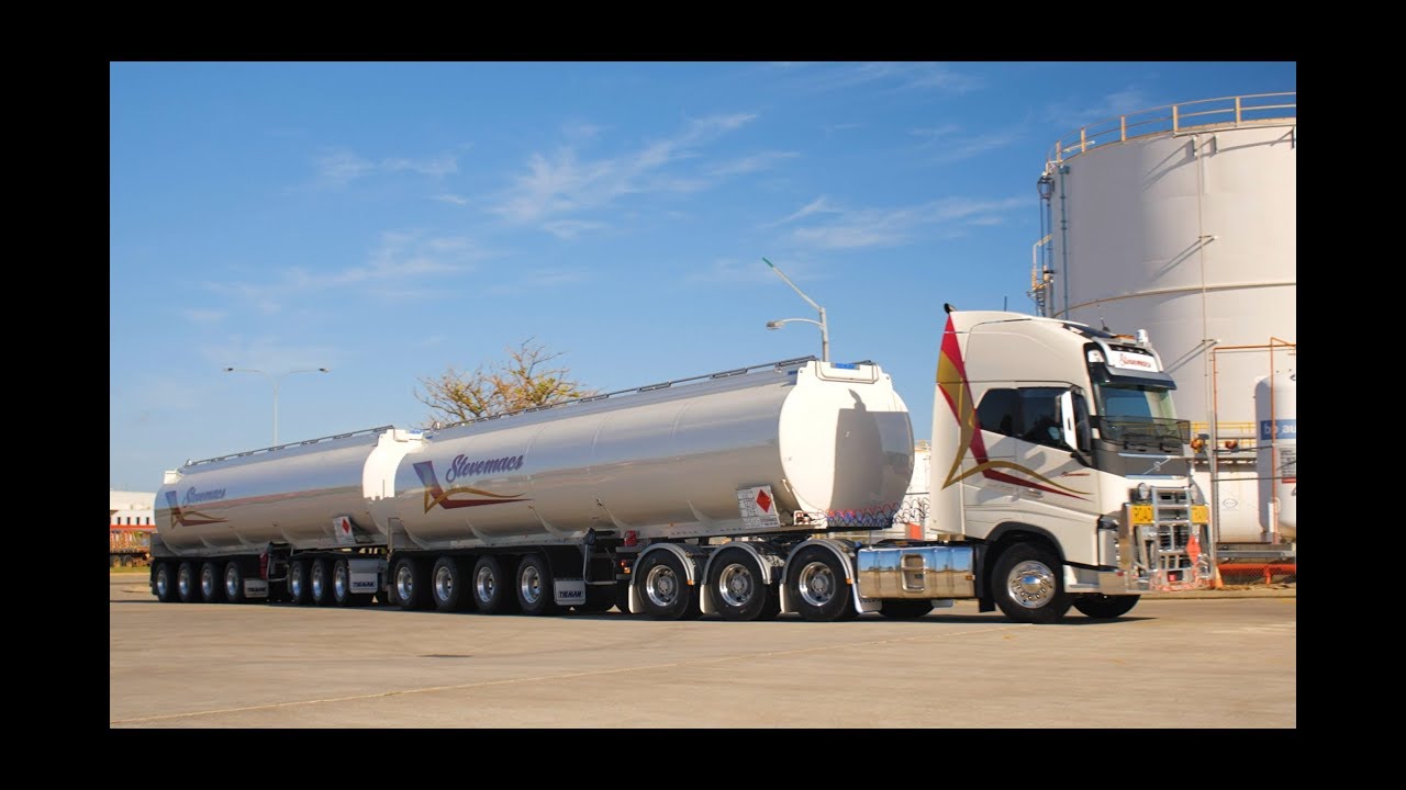 The Tieman PBS 'Super Pocket' for Stevemac Bulk Fuel Haulage