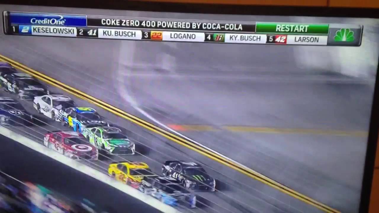 2016 Coke Zero 400 Finish
