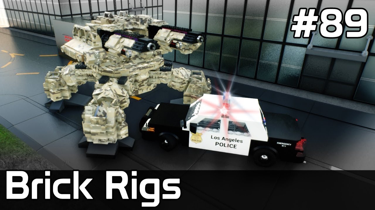 Brick Rigs PL [#89] SPIDER Robot /z Plaga