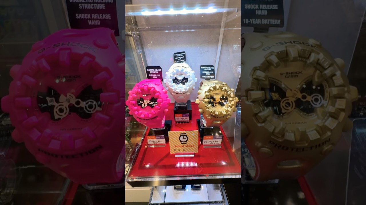 New G-Shock limited edition  #gshock #shortsfeed #shortvideo #feed #watch #luxury #sports #shorts
