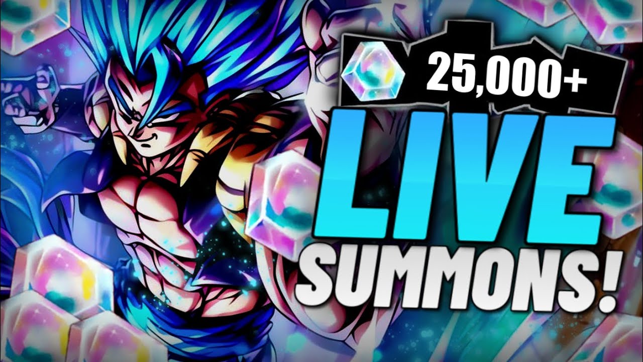 20K+ CC LIVE SUMMONS FOR *ULTRA* GOGETA BLUE!! (Dragon Ball LEGENDS)