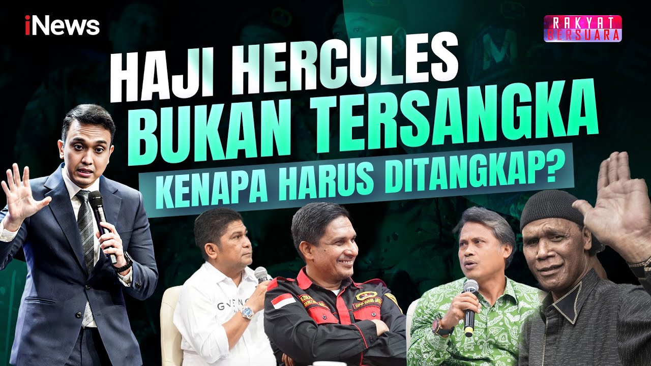 Ada Landasan Hukum, Kuasa Hukum Herculer: Jangan Cap Ormas sebagai Preman | Rakyat Bersuara | 13/5