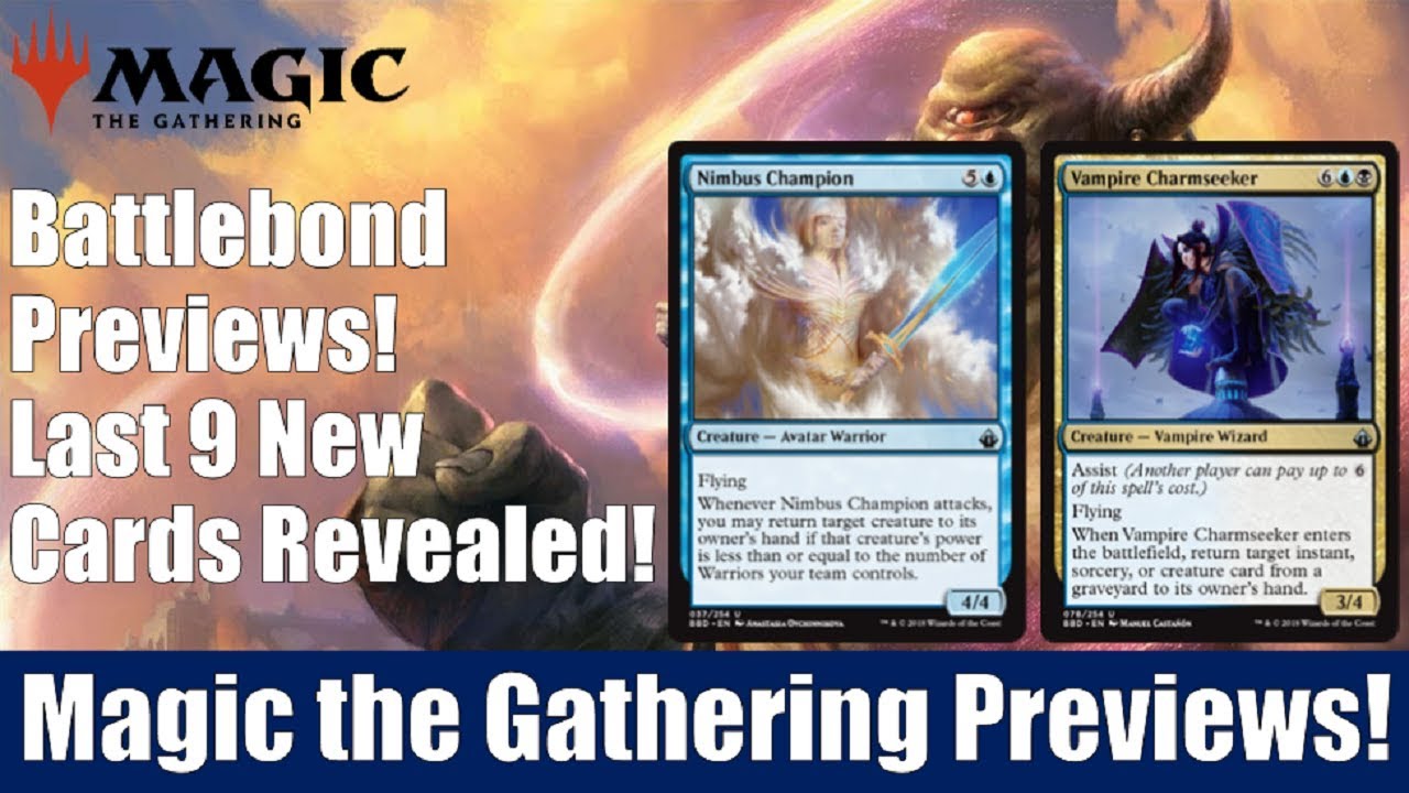 Battlebond Previews: Last 9 New Cards Revealed
