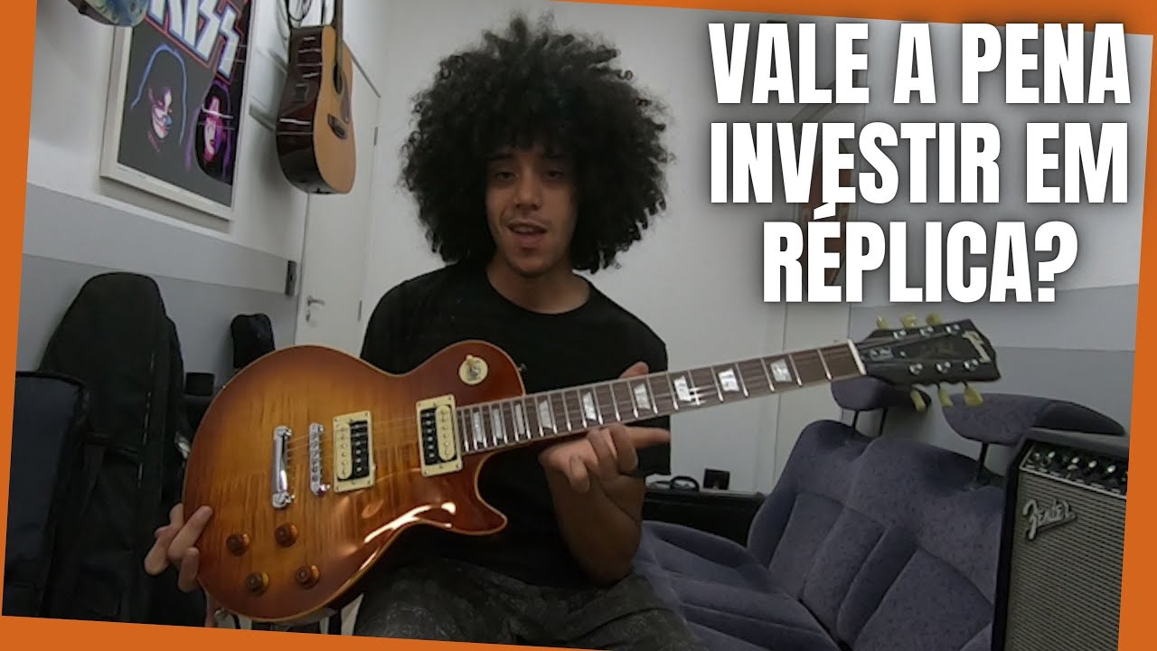 Gibson Les Paul Réplica do Aliexpress ganhou os MERECIDOS UPGRADES