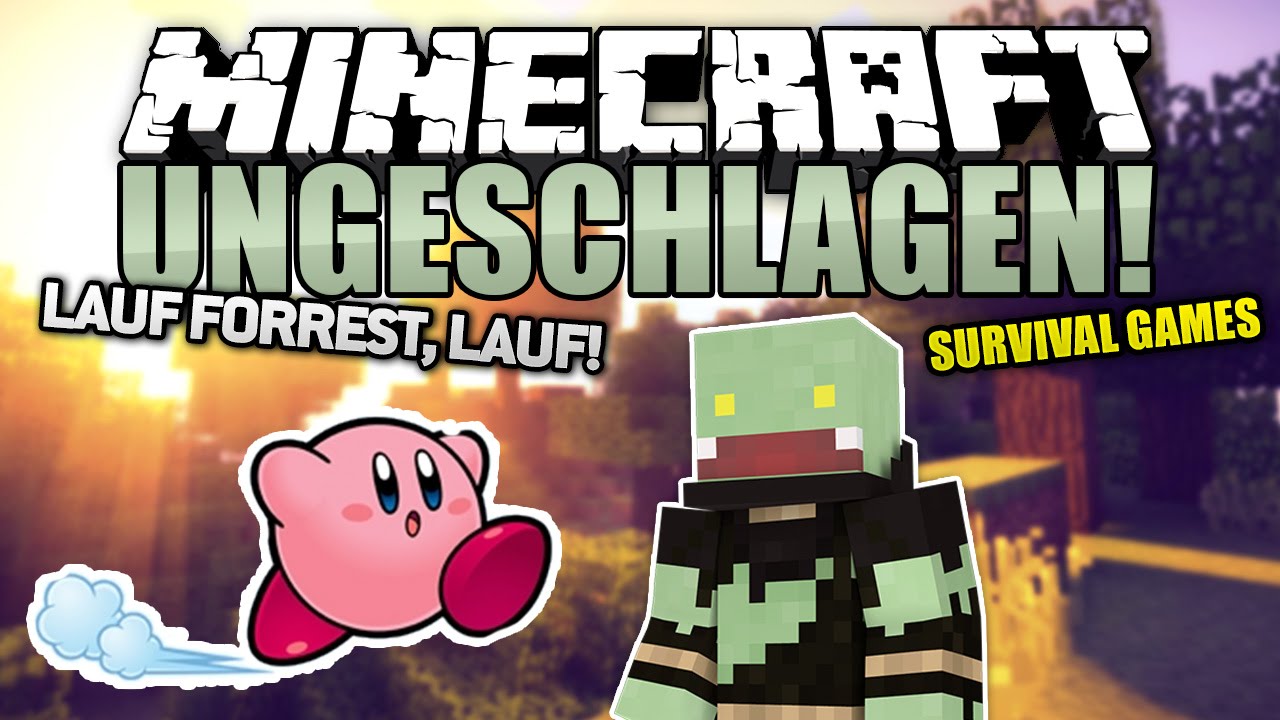 Lauf weg! Challenge - Minecraft UNGESCHLAGEN #87 Survival Games | ungespielt